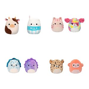 Squishmallows Flip-A-Mallows 5 - Danny The Green Dino / Baptise The Blue And Yellow Macaw Squishmallows Flip-A-Mallows 5 - Danny The Green Dino / Baptise The Blue And Yellow Macaw