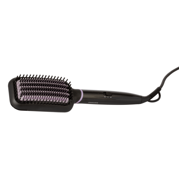 Phillips Brush Light Touch Haarbürste – 8 Nylonborsten, Schwarz, Für Styling & Entwirren