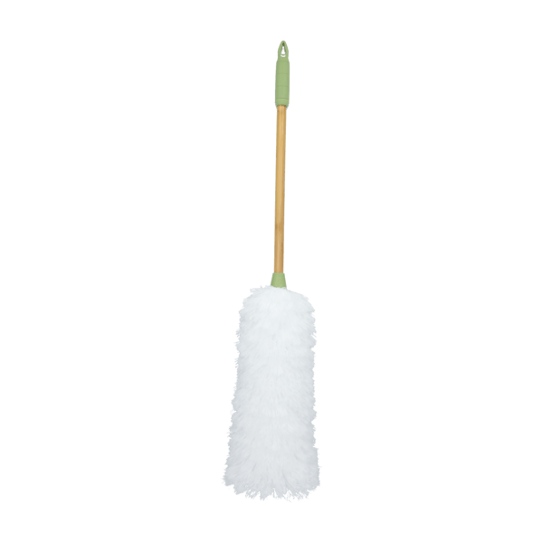 Fuzzy Wuzzy Microfiber Pink/White Blind Duster/Cleaner 8.5\" NEW